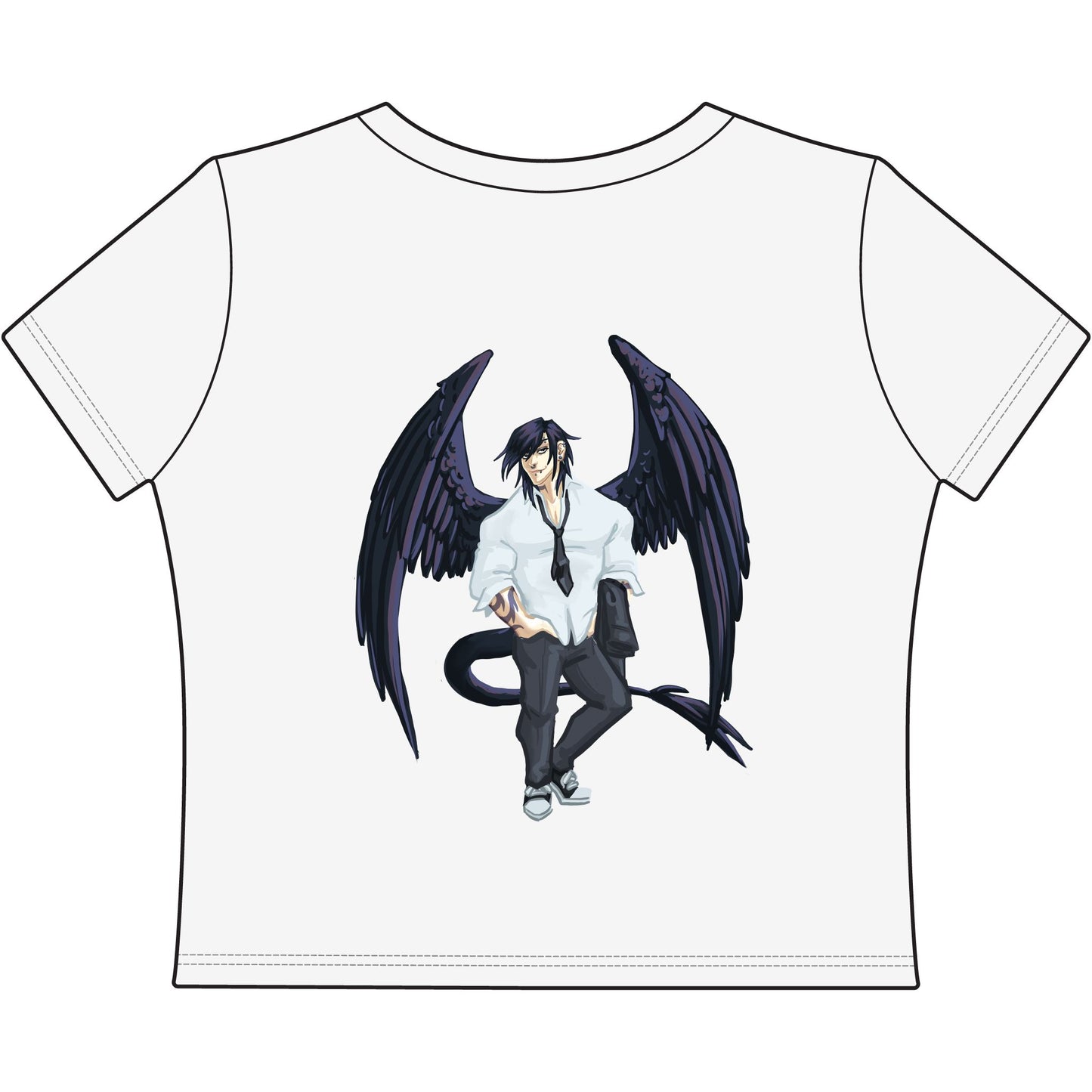 Cassandra Featherstone x Phantom Dame Oriel Women Baby Tee