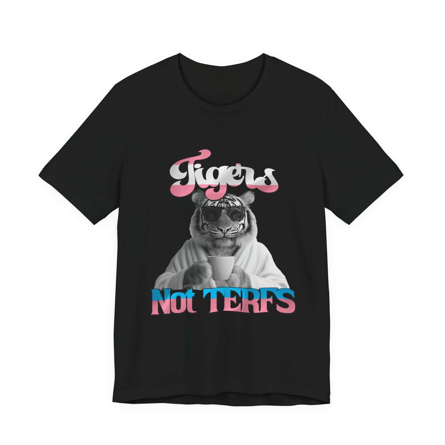 FItz Khan Tigers Not TERFs Unisex Jersey Short Sleeve Tee