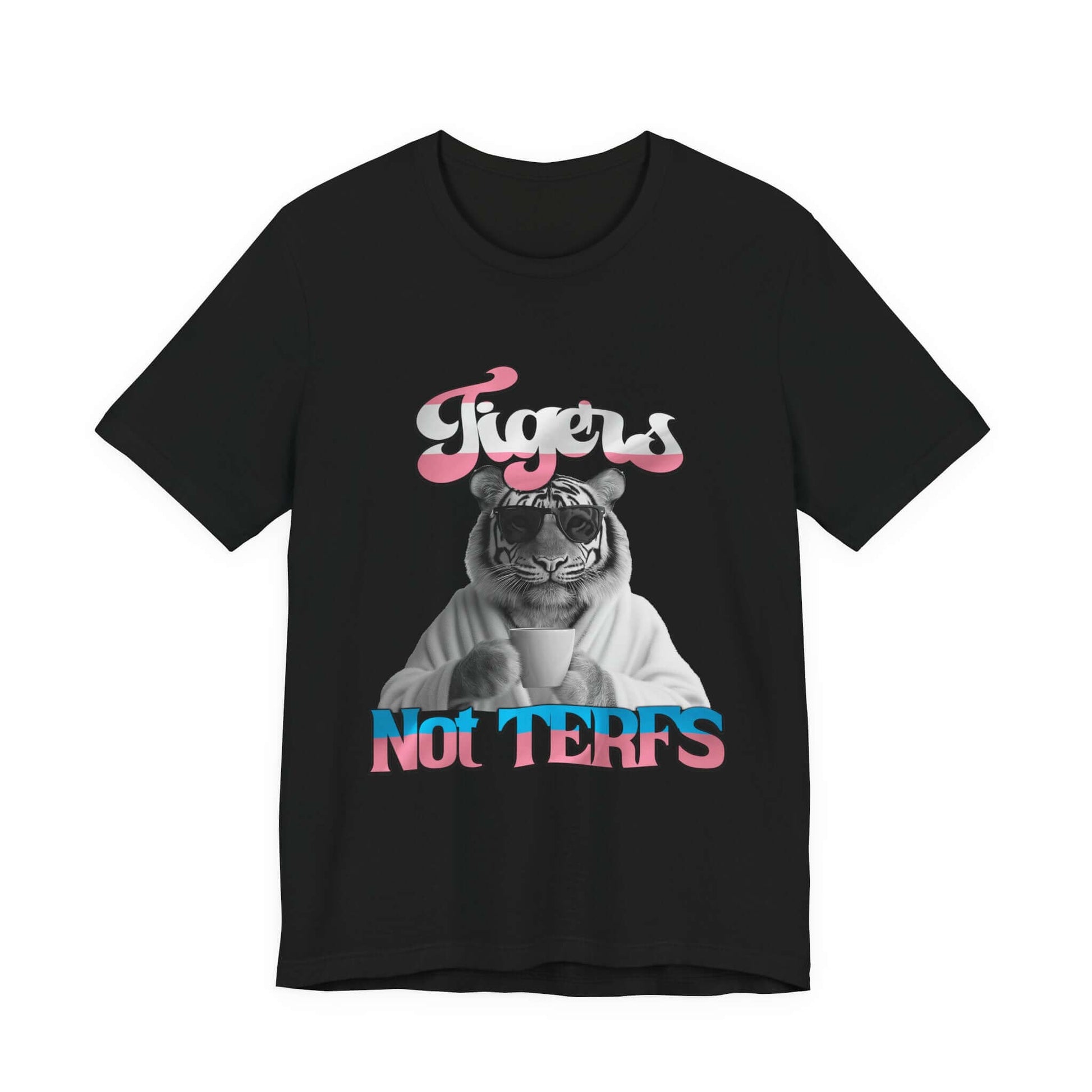 FItz Khan Tigers Not TERFs Unisex Jersey Short Sleeve Tee