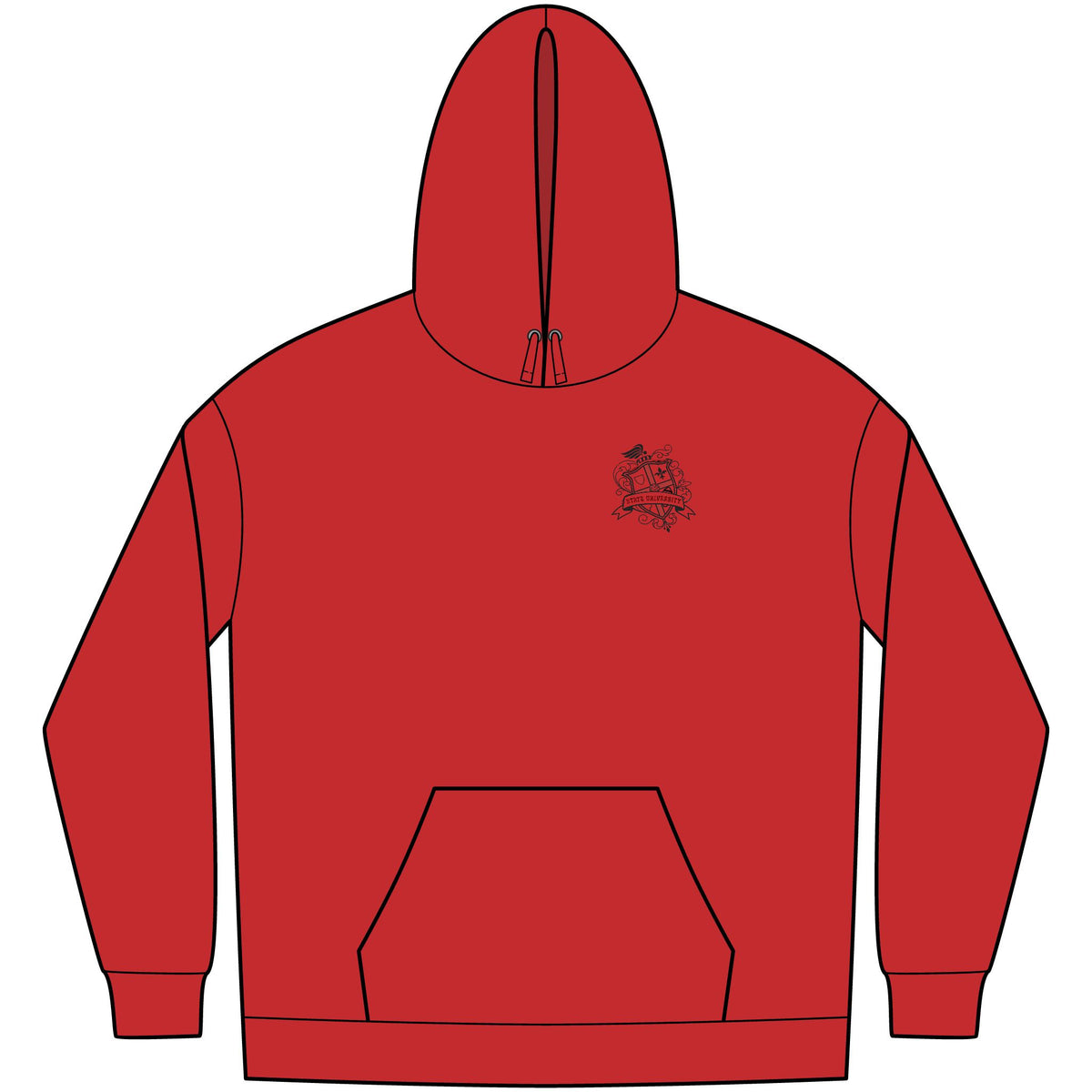 I Could Be Meaner SSU Men's Fleece Hoodie