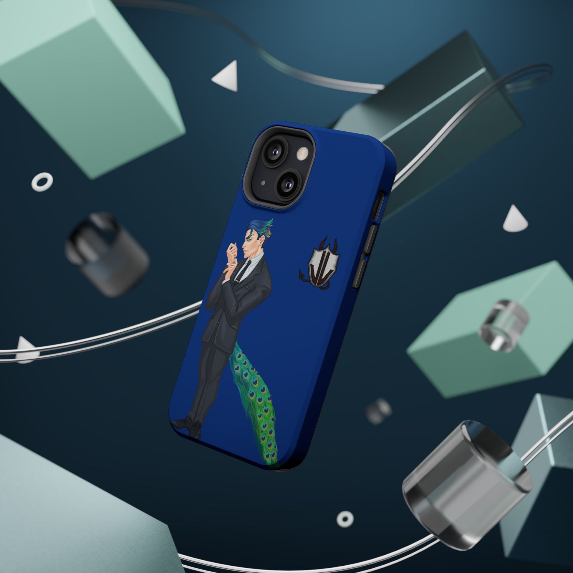 Cassandra Featherstone x Phantom Dame "Anton" MagSafe Tough Cases When aesthetics meet function, the MagSafe case is born. Equipped with a dual-layer polycarbonate layer, the MagSafe case delivers impeccable protection thanks to its durable, flexible, imp