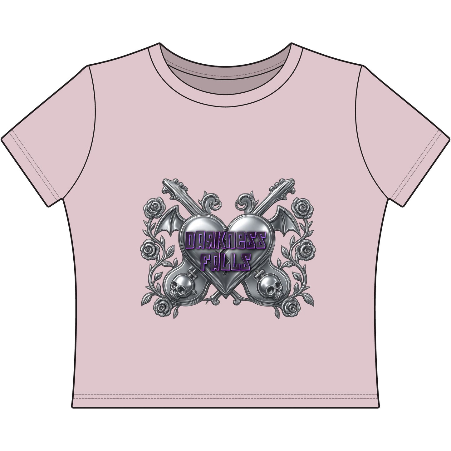 Darkness Falls Women's Baby Tee