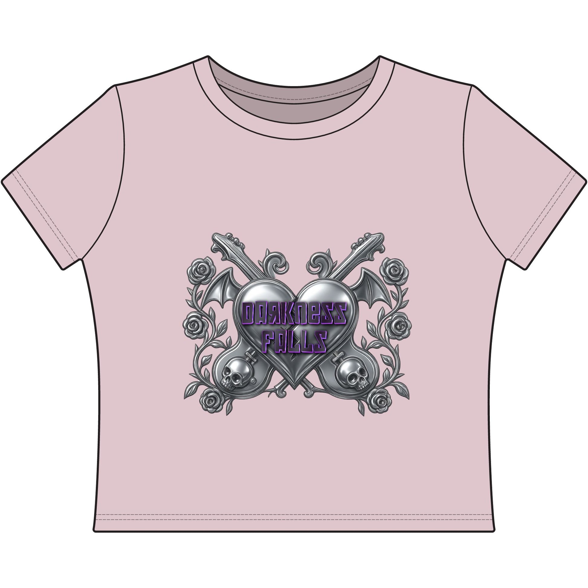 Darkness Falls Women's Baby Tee