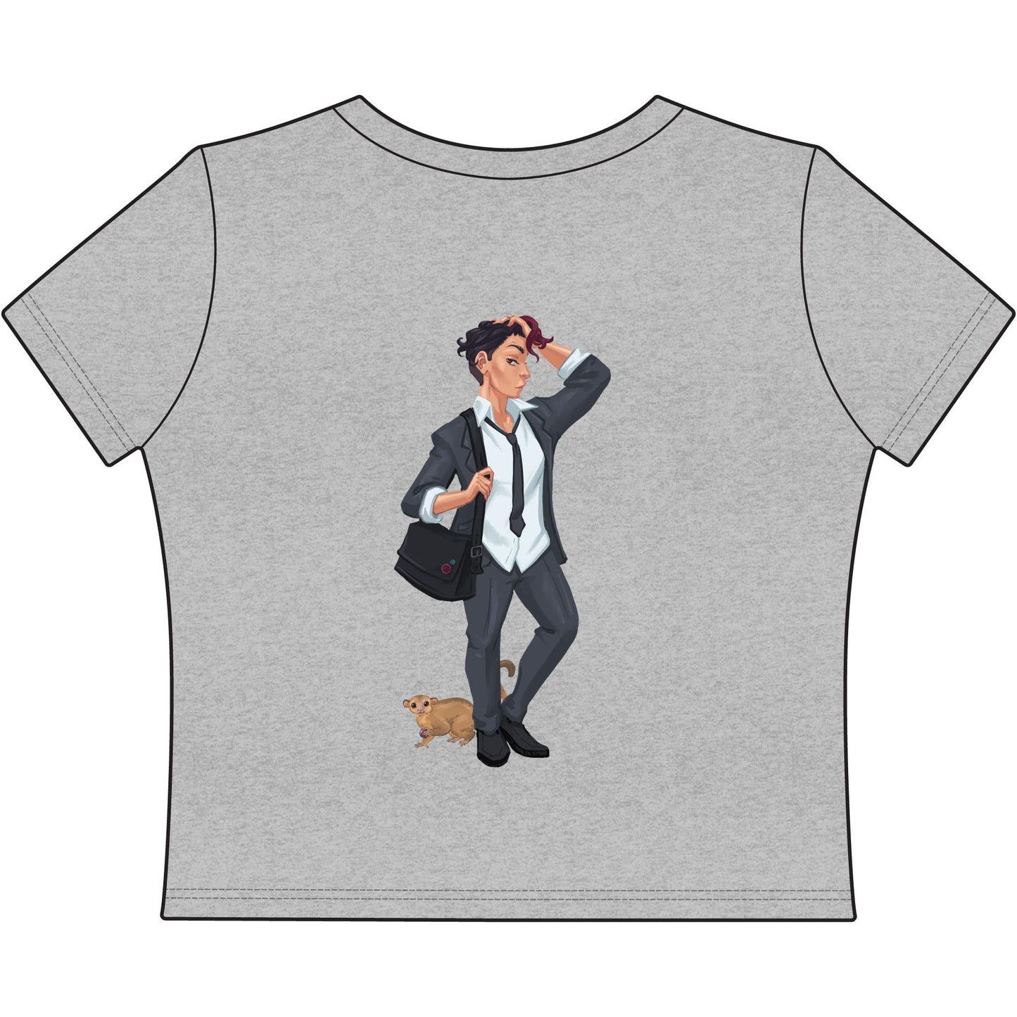 Cassandra Featherstone xPhantom Dame KKDottie Women Baby Tee