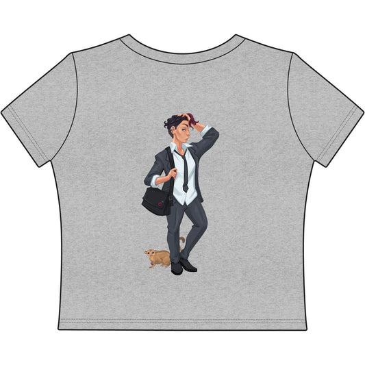 Cassandra Featherstone xPhantom Dame KKDottie Women Baby Tee
