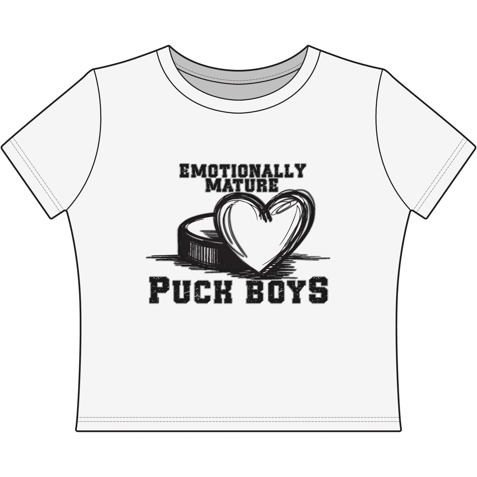 Emotionally Mature Puckboys Women's Baby Tee