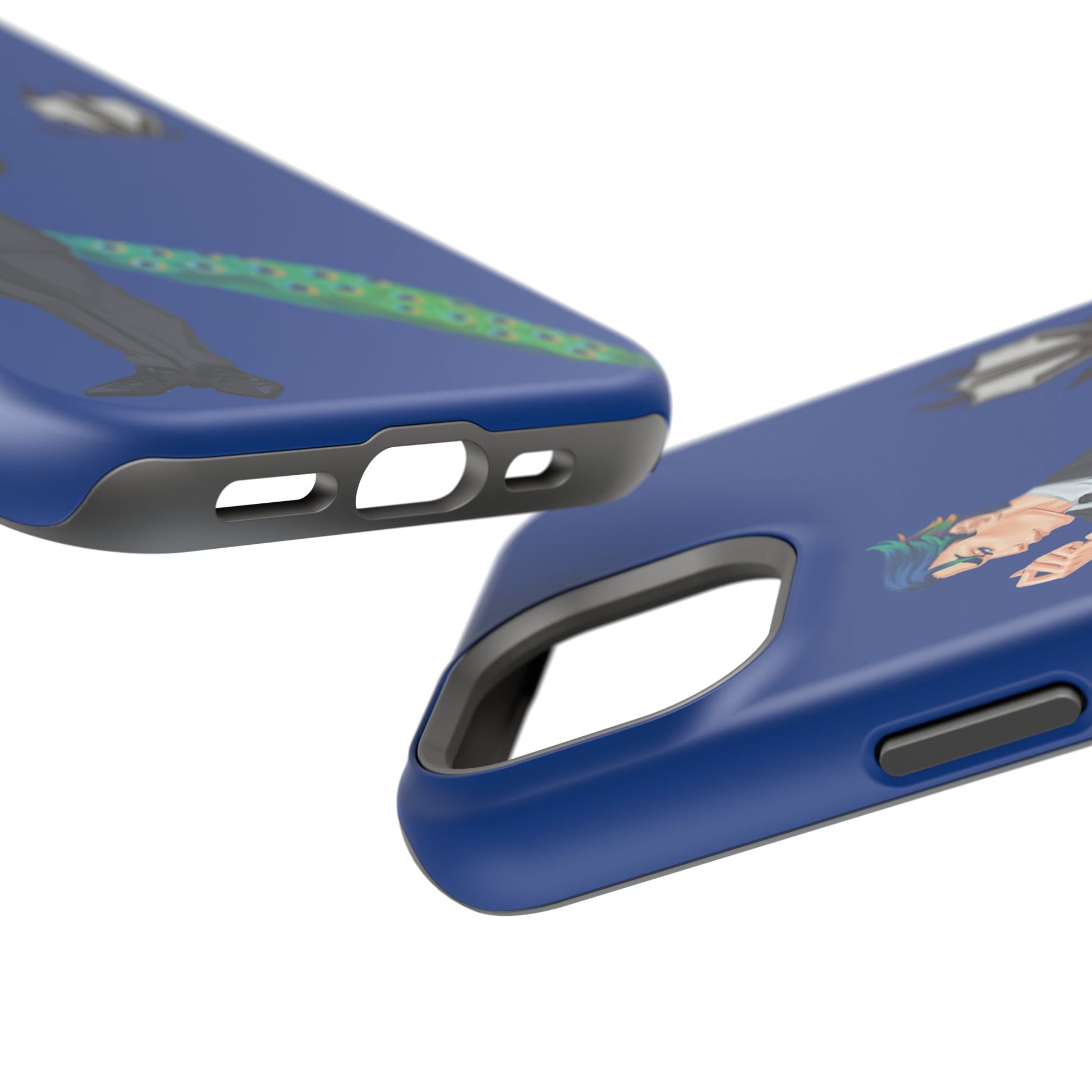 Cassandra Featherstone x Phantom Dame "Anton" MagSafe Tough Cases When aesthetics meet function, the MagSafe case is born. Equipped with a dual-layer polycarbonate layer, the MagSafe case delivers impeccable protection thanks to its durable, flexible, imp