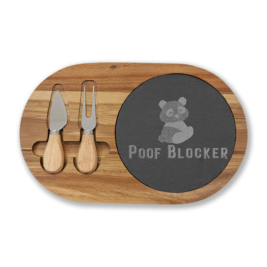 Salem 'Poof Blocker' (Discordia) Charcuterie Board Engraved