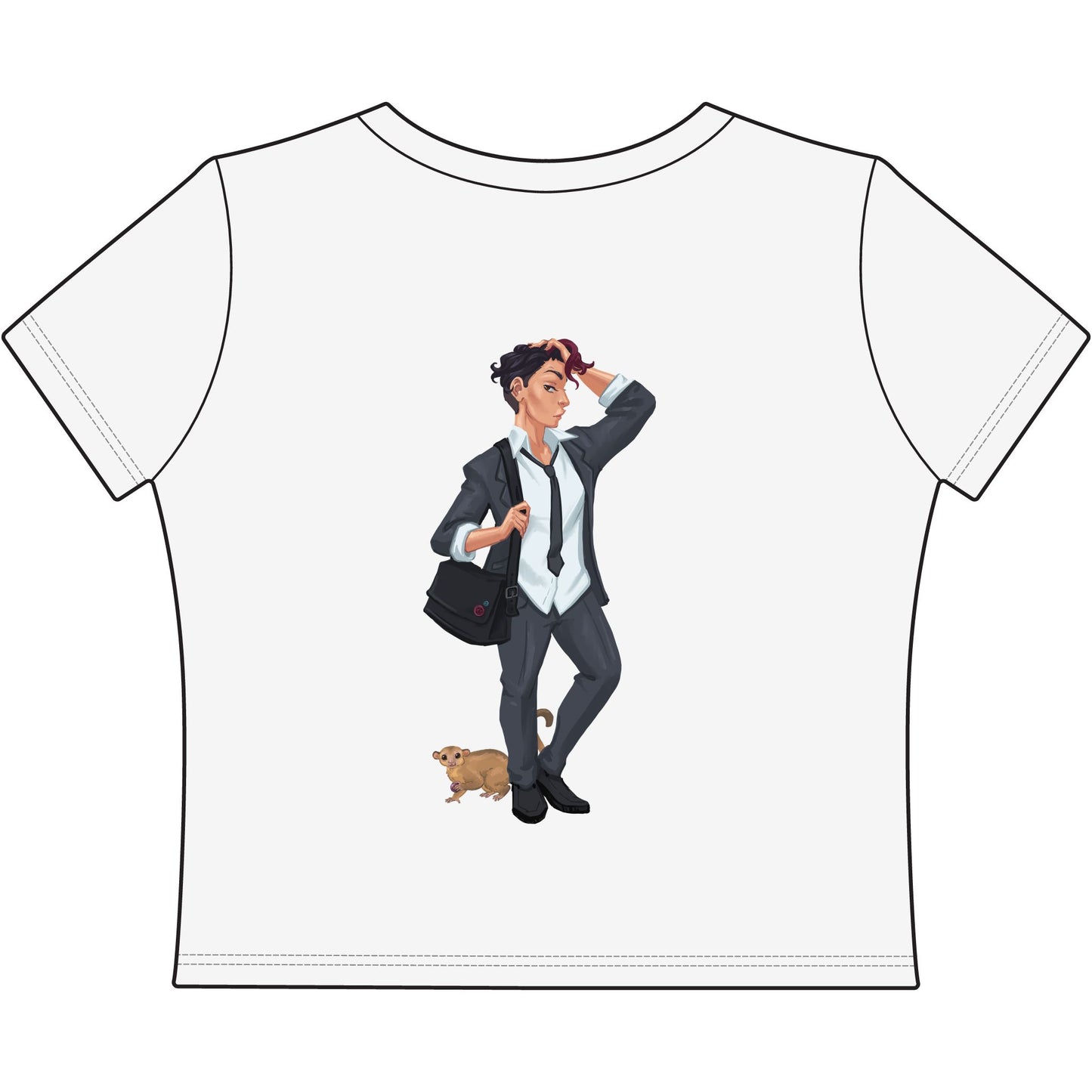 Cassandra Featherstone xPhantom Dame KKDottie Women Baby Tee
