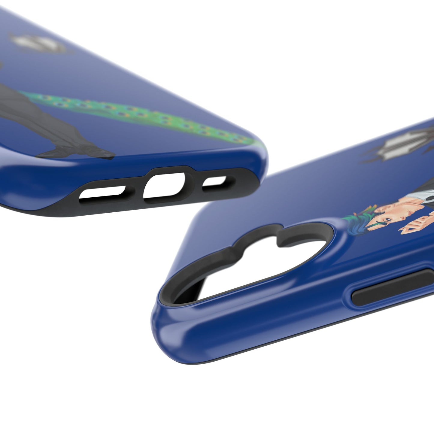 Cassandra Featherstone x Phantom Dame "Anton" MagSafe Tough Cases When aesthetics meet function, the MagSafe case is born. Equipped with a dual-layer polycarbonate layer, the MagSafe case delivers impeccable protection thanks to its durable, flexible, imp