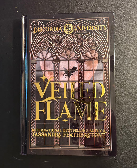 Special Edition BOOK ONLY--Veiled Flame: A Reverse Harem Demon Academy Romance