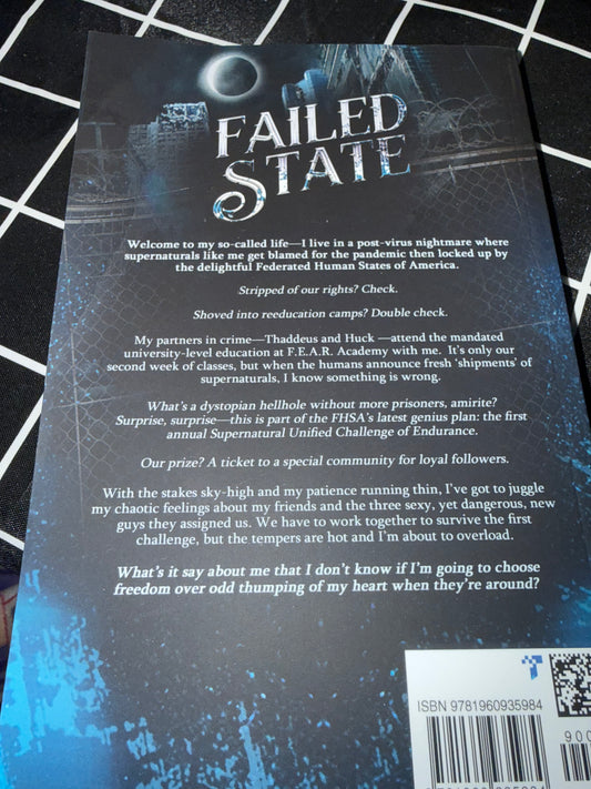 DAMAGED-Failed State: A Steamy, Dystopian Shifter Academy Romance